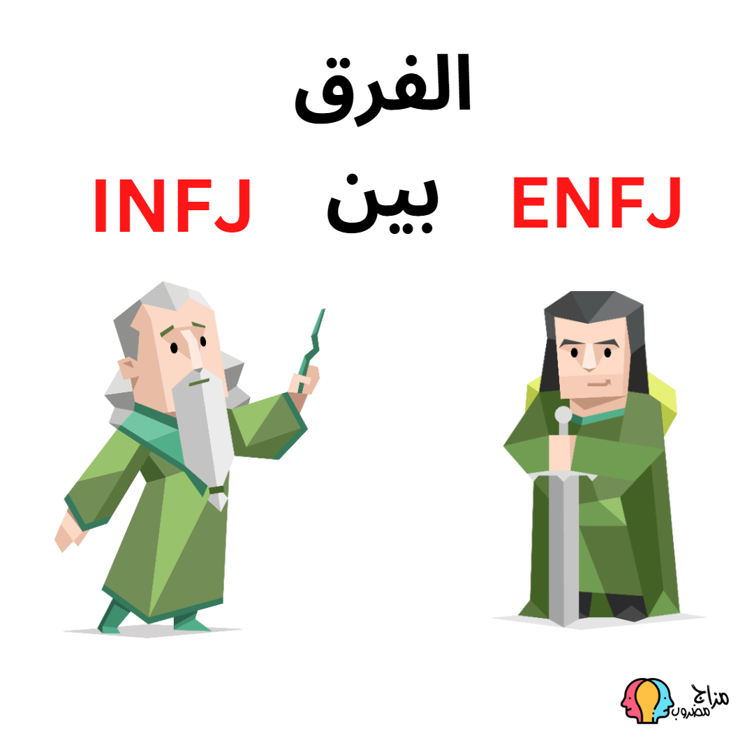 الفرق بين ENFJ و INFJ في إتخاذ القرار والتواصل، العلاقات (الاختلافات)