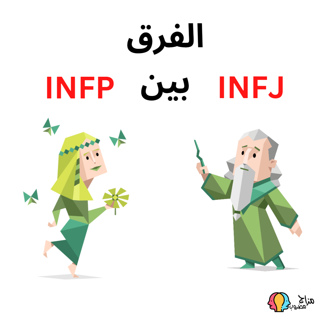 الفرق بين INFJ و INFP في المنطق والتعامل مع المشاعر (دليل شامل)